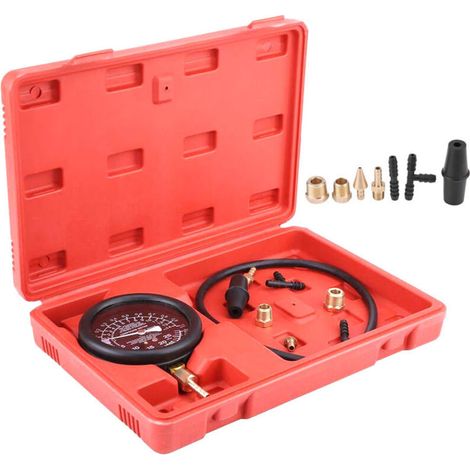 Rosvola Jauge de vide moteur Kit, de testeur de pompe à vide et à vide pour moteur de voiture (1/5)