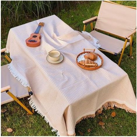 Kaki 180x230cm Nappes d'extérieur, tapis de tente de camping, tapis de pique-nique, couvertures de camping, nappes pour stands, sets de table basse (1/5)