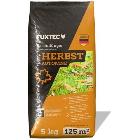 Engrais gazon automne FX-RDH5 5 kg pour 125 m² formule NPK 5+3+12 granulés résistants au gel (1/5)