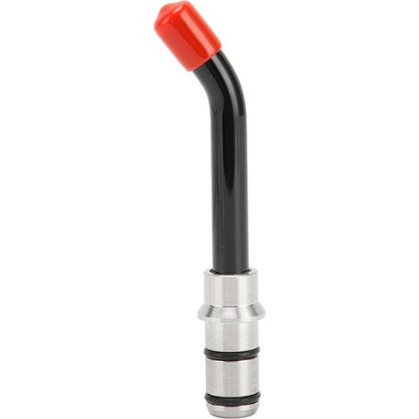 Tige optique dentaire en acier inoxydable, embout optique double anneau noir 21mmx12mm pour lampe dentaire (1/5)