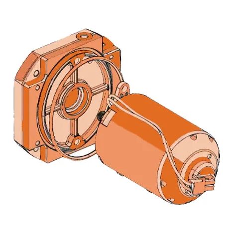 Moteur s700h + flasque - FAAC 63000376 (1/3)