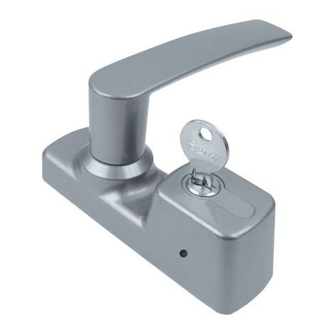Leva esterna Oltre con cilindro estraibile Silver FAPIM fornita senza cilindro - 8568BSG6