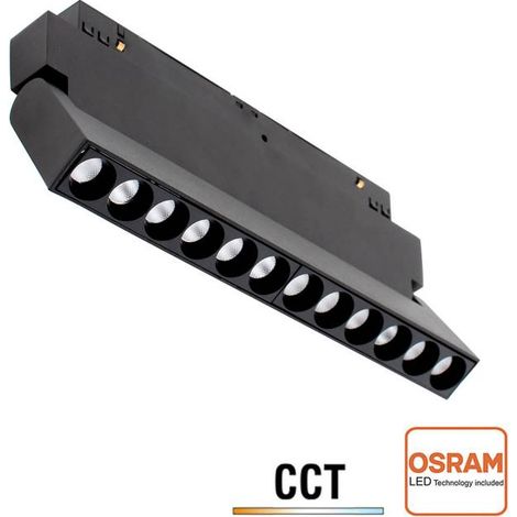 RAIL FOLDING 220mm, 12W, APP, CCT, 3000-4000-6000K (1/4)
