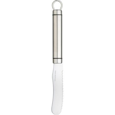 KitchenCraft Professional - Butterverteilermesser , Edelstahl, 22 cm