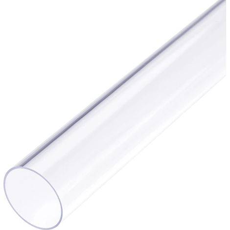 ID 23mm OD 25mm,0.4m Longueur PVC Transparent Plastique Tube Dur Rond Tube pour Tuyau Eau (1/5)