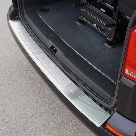 OMAC Ladekantenschutz für VW Transporter alle T6 2015-2024 Chrom gebürstet (1/5)
