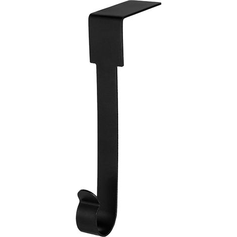 Weihnachtsstrumpfhaken (schwarz), 14 cm, Eisen (1/2)