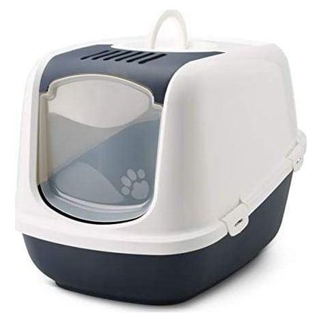 Savic Moderne Katzen-Toilette Blau