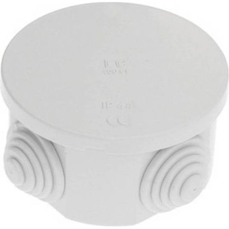 CASSETTA DERIVAZIONE STAGNA IP44 D 80X40 MM