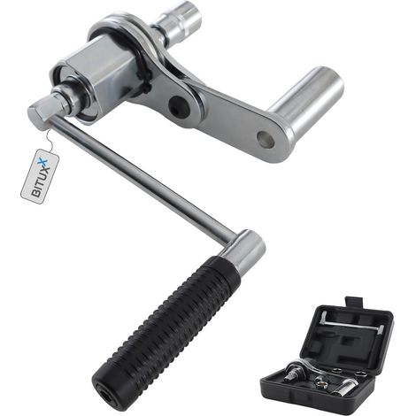 Bituxx Drehmomentverstärker Kraftverstärker Vervielfältiger Radmutternschlüssel Verstärker Radwechsel Adapter Torque Wrenches Auto KFZ Werkzeug Set 1/2 Zoll 680Nm 16:1 (1/5)