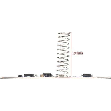 LED Dimmer Switch Aluminium Profile 12V 24V 3A Blue Indicator Light Memory 8mm (1/4)