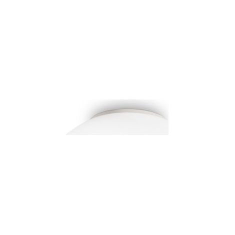 Plafoniera Moderna Mapa Vetro Bianco 1 Luce E27 D40Cm (1/6)