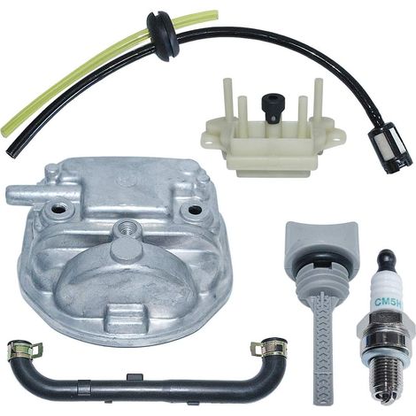 Cylinder Head Cover Oil Filter Cap Outlet Valve Plate Kit for Hond GX25 HHT25S Engine Replace 12310-Z0H-010 15600-ZF0-003 (1/5)