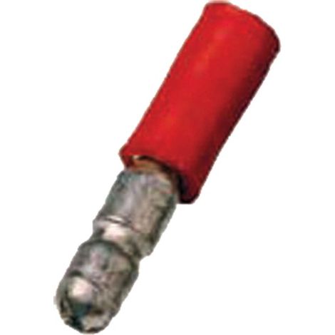 Intercable Tools Rundstecker 0, 5-1qmm rot ICIQ1RST 100 Stk (1/4)