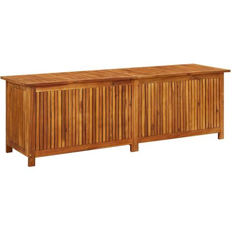 Maison Exclusive - Caja de almacenaje de jardín madera maciza aca (1/5)