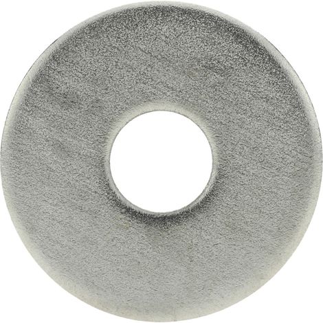 Reidl DIN 440 Scheiben 30 x 98 x 6, für Holzkonstruktionen, Form R, Rundloch, A2 blank (1/3)