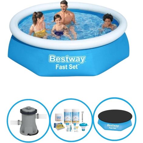 Bestway Bestway Fast Set Ronde - 244x61 cm - 4-pièces  S22624 (1/5)