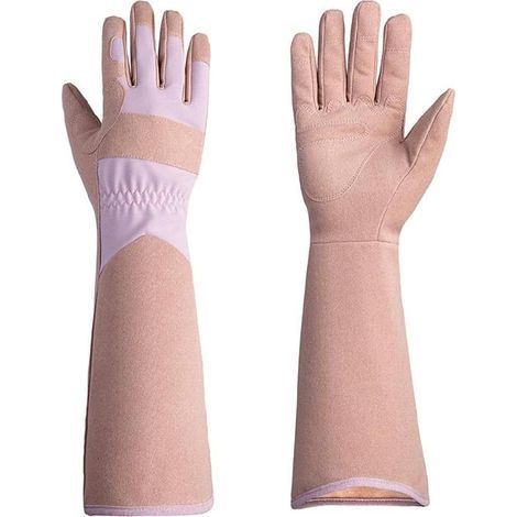 Gants d'élagage à la Rose pour Hommes et Femmes Gants de Jardinage résistants aux épines Gantelet en Microfibre Respirant Meilleurs Cadeaux de Jardin Gants de Jardinage à Manches Longues pour (1/5)