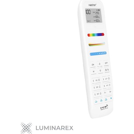 Mando a distancia MiBoxer FUT100 (100 zonas, RGB+CCT) - blanco (1/3)