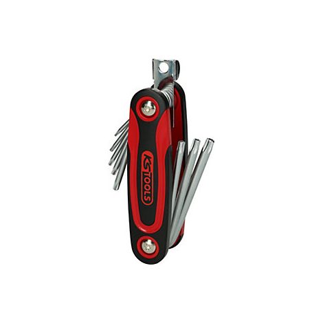 Juego de 8 llaves masculinas Torx (1/4)