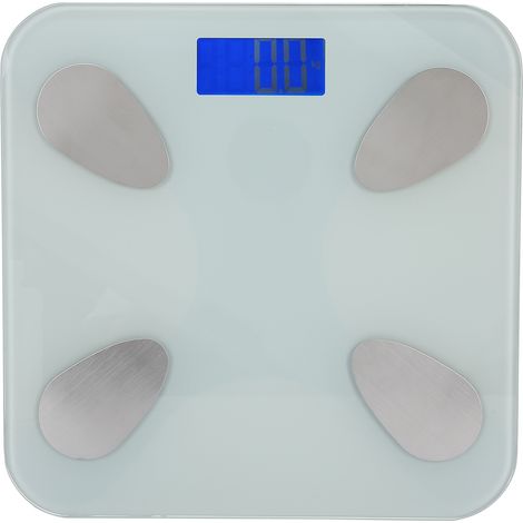 Pèse-personne électronique intelligent Bluetooth, balance de poids corporel numérique analyseur de graisse (1/5)