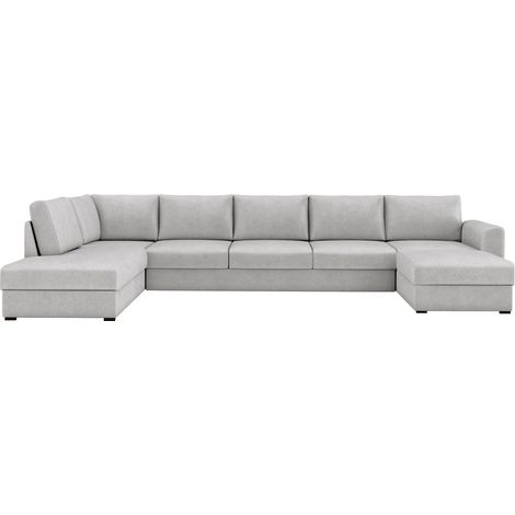 Canapé d'angle Comfivo Flumen III, Zoya 01, Disponible, 370x186x85cm, 0 (1/5)