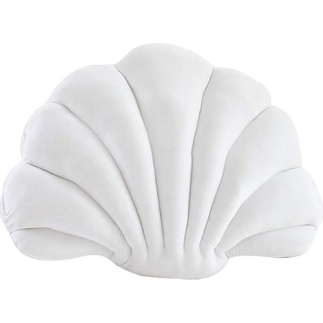 Coussin décoratif en forme de coquillage, oreiller de canapé en coton, peluche marine pour salon, voiture et chambre à coucher
