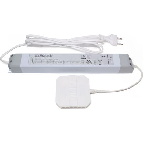 L&S LED-Konverter 230 V 24 V 120 W 12-fach Verteiler - 2000472