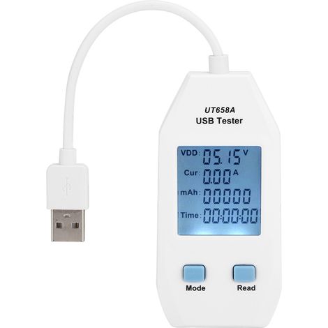 Testeur de tension, courant et capacité de batterie portable UNID UT658A - Analyseur de puissance (1/5)