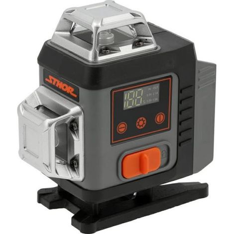STHOR LASER ZIELONY 16 LINIOWY 4D Z AKCESORIAM