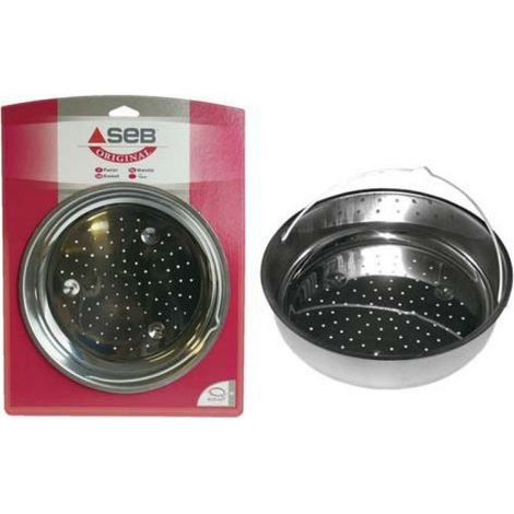 Panier Inox - 8 L - Pour Cuiseur Vapeur - Compatible Modèles 321600 326800 410509 Optima Sensor - Unité