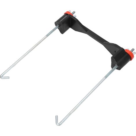 Support de fixation de batterie universel avec barre transversale et boulons en J de 25,4 cm (10 po) pour batteries de 55 Ah, 60 Ah, 68 Ah, 70 Ah, 72 Ah, 85 Ah et 100 Ah (1/5)
