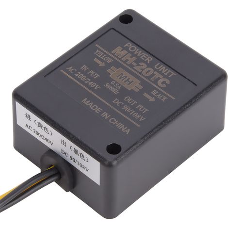MH-20TC Schneller Motorbremsregler, AC-Eingang 200-240V, DC-Ausgang 90-108V 0,8A, 50/60Hz für Asynchronmotoren. (1/5)