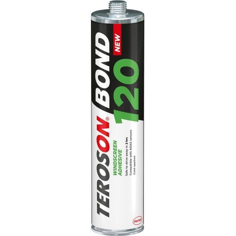 Teroson Bond 120 (anciennement 8596) 310 ml, colle polyuréthane monocomposante pour vitres de voiture, sûre et fiable, possibilité de rouler après 6 heures. (1/3)