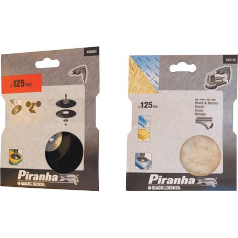 bonnet en laine d&39agneau pour perceuse Forets Piranha X32115 125 mm
