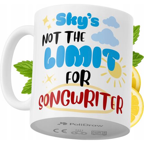 Lustige Kaffeetasse für Songwriter mit witzigem Textdesign – ideal für Geburtstage, Namenstage, Feiertage und besondere Anlässe. Hochwertige Tasse für Zuhause, Büro und Arbeit. Farbe: Weiß, 330 ml.