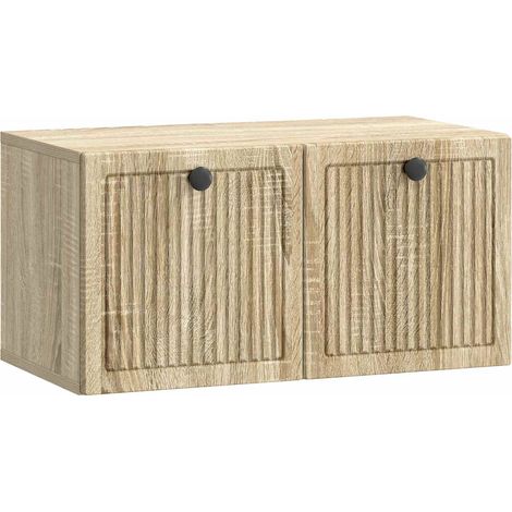 Mueble para TV de pared Roble 59,5 x 31 x 30 cm
