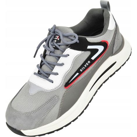 AWTOOLS NIEDRIGE SCHUHE SILBER GRÖSSE 40 KATEGORIE SBP