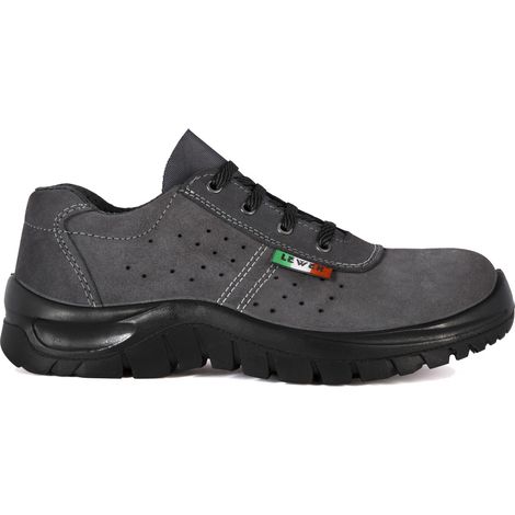 Lewer 3101 S1P SRC Sicherheitsschuhe - 41 EU - Dunkelgrau