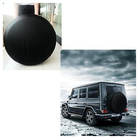 Housse de protection noire pour pneu de voiture, 1 litre