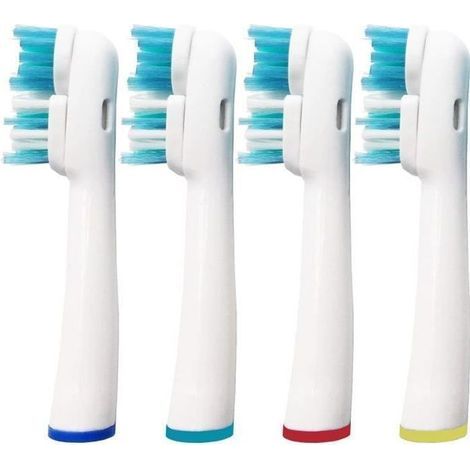Lot de 16 brosses à dents électriques de rechange Oral-B Dual Clean SB417