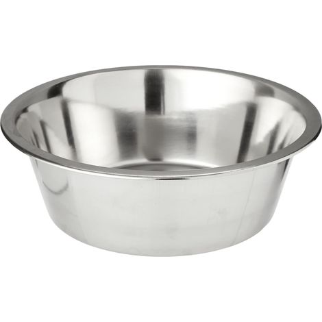 Gamelle en Acier Inoxydable pour Animal de Compagnie, 25 cm (1/4)