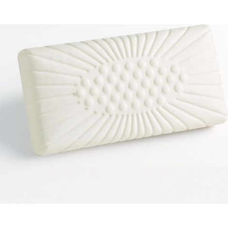 Oreiller 100 % viscoélastique sans additifs, hauteur supplémentaire pour personnes de grand volume corporel, les perforations du noyau améliorent l'aération et évacuent l'humidité (1/5)