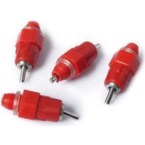 20 Pcs Eau Tetine Poulet Alimentateur Fournitures de Volaille Poule Vis dans le Style (1/4)
