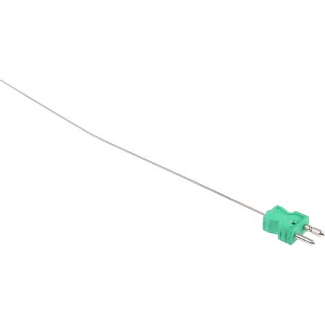 Thermocouple type K Ø 1.5mm, L 250mm, +900°C max à Fiche mâle standard ( Prix pour 1 ) (1/2)
