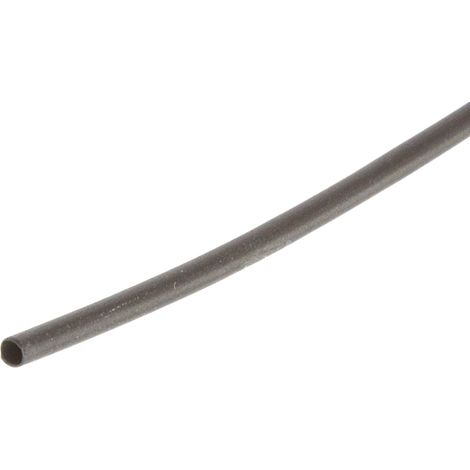 Gaine thermorétractable 3M, Dia. 1.6mm Noir rétreint 2:1, 12m ( Prix pour 1 )