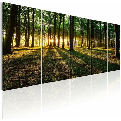 Tableau ombre des arbres je - 225 x 90 cm (1/4)