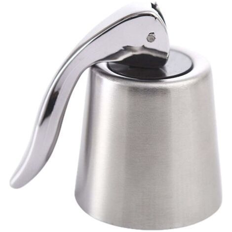 Stainless steel bottle caps are leak-proof, reusable and easy to use. (1/5)