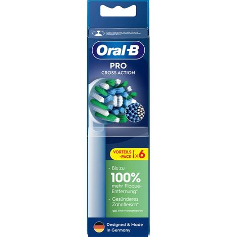 Braun Oral-B Aufsteckbürsten Pro CrossAction 6er (1/3)