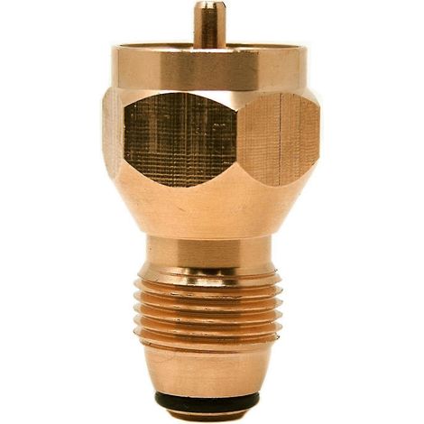 JANMIR-Adaptateur de recharge de propane haute adaptabilité, chauffage fiable en laiton, nécessite un adaptateur pour bouteille de gaz de camping (1/5)